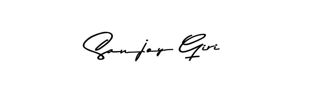 Sanjoy Giri stylish signature style. Best Handwritten Sign (Asem Kandis PERSONAL USE) for my name. Handwritten Signature Collection Ideas for my name Sanjoy Giri. Sanjoy Giri signature style 9 images and pictures png