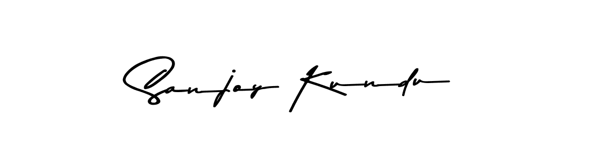 Asem Kandis PERSONAL USE is a professional signature style that is perfect for those who want to add a touch of class to their signature. It is also a great choice for those who want to make their signature more unique. Get Sanjoy Kundu name to fancy signature for free. Sanjoy Kundu signature style 9 images and pictures png