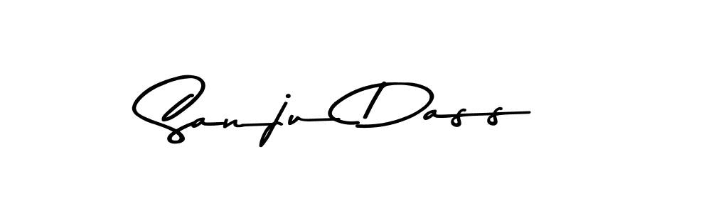 Design your own signature with our free online signature maker. With this signature software, you can create a handwritten (Asem Kandis PERSONAL USE) signature for name Sanju Dass. Sanju Dass signature style 9 images and pictures png