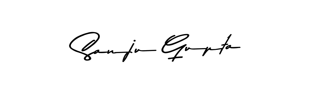 The best way (Asem Kandis PERSONAL USE) to make a short signature is to pick only two or three words in your name. The name Sanju Gupta include a total of six letters. For converting this name. Sanju Gupta signature style 9 images and pictures png