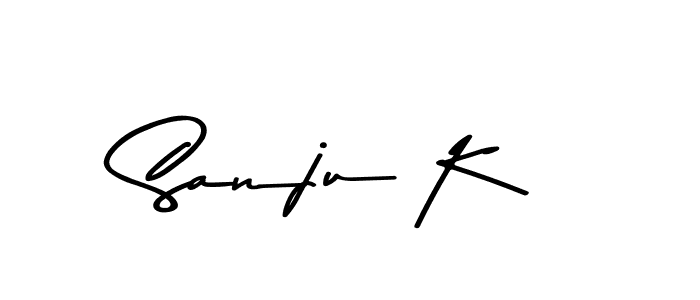 Best and Professional Signature Style for Sanju K. Asem Kandis PERSONAL USE Best Signature Style Collection. Sanju K signature style 9 images and pictures png