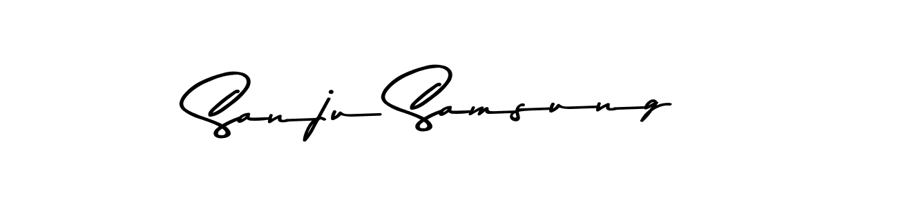 How to make Sanju Samsung name signature. Use Asem Kandis PERSONAL USE style for creating short signs online. This is the latest handwritten sign. Sanju Samsung signature style 9 images and pictures png