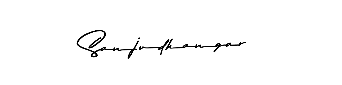 This is the best signature style for the Sanjudhangar name. Also you like these signature font (Asem Kandis PERSONAL USE). Mix name signature. Sanjudhangar signature style 9 images and pictures png