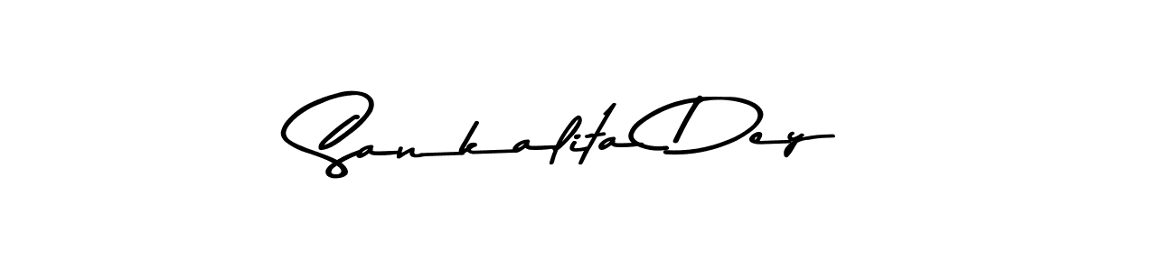 How to make Sankalita Dey signature? Asem Kandis PERSONAL USE is a professional autograph style. Create handwritten signature for Sankalita Dey name. Sankalita Dey signature style 9 images and pictures png