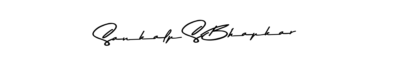 Similarly Asem Kandis PERSONAL USE is the best handwritten signature design. Signature creator online .You can use it as an online autograph creator for name Sankalp S Bhapkar. Sankalp S Bhapkar signature style 9 images and pictures png