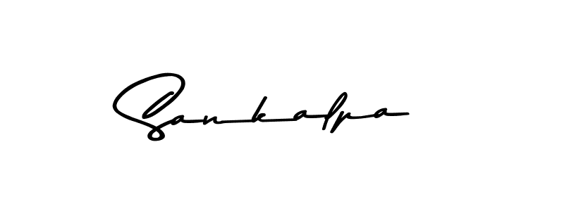 Also You can easily find your signature by using the search form. We will create Sankalpa name handwritten signature images for you free of cost using Asem Kandis PERSONAL USE sign style. Sankalpa signature style 9 images and pictures png