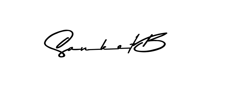 You can use this online signature creator to create a handwritten signature for the name Sanket B. This is the best online autograph maker. Sanket B signature style 9 images and pictures png