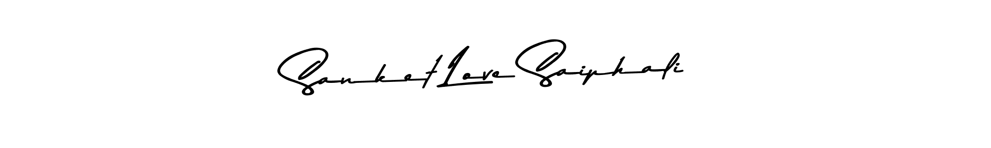 How to make Sanket Love Saiphali signature? Asem Kandis PERSONAL USE is a professional autograph style. Create handwritten signature for Sanket Love Saiphali name. Sanket Love Saiphali signature style 9 images and pictures png
