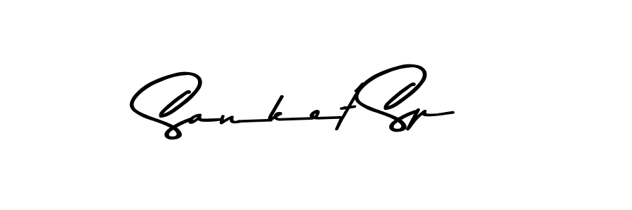 Also we have Sanket Sp name is the best signature style. Create professional handwritten signature collection using Asem Kandis PERSONAL USE autograph style. Sanket Sp signature style 9 images and pictures png