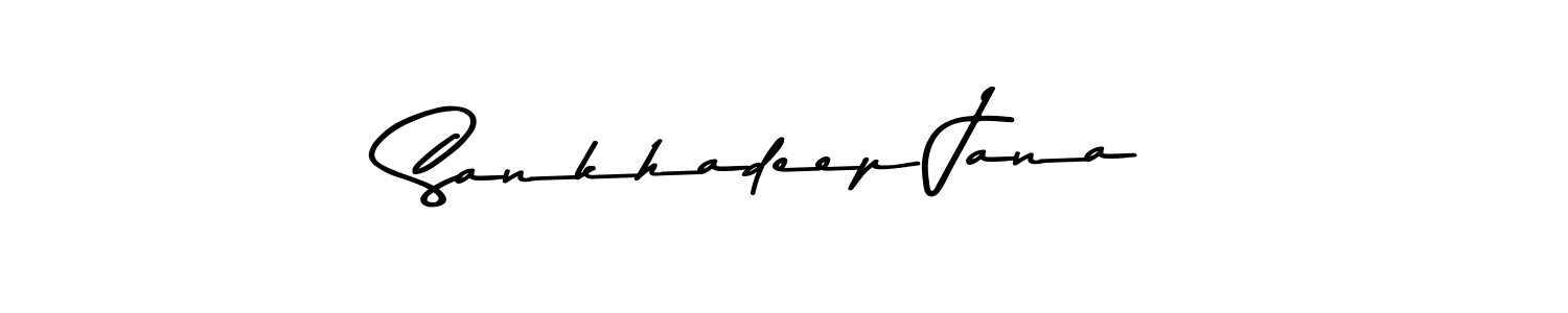Design your own signature with our free online signature maker. With this signature software, you can create a handwritten (Asem Kandis PERSONAL USE) signature for name Sankhadeep Jana. Sankhadeep Jana signature style 9 images and pictures png