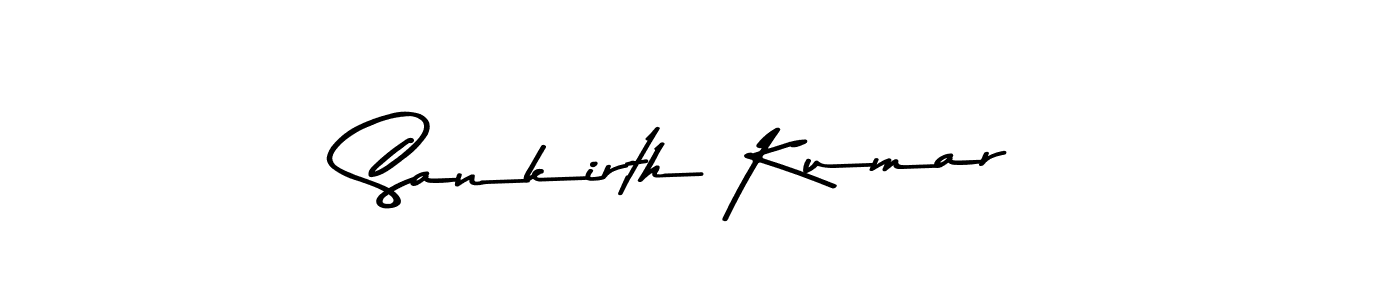 Use a signature maker to create a handwritten signature online. With this signature software, you can design (Asem Kandis PERSONAL USE) your own signature for name Sankirth Kumar. Sankirth Kumar signature style 9 images and pictures png