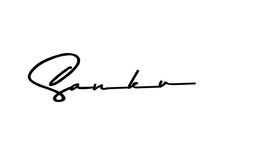 Also You can easily find your signature by using the search form. We will create Sanku name handwritten signature images for you free of cost using Asem Kandis PERSONAL USE sign style. Sanku signature style 9 images and pictures png