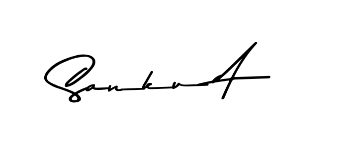 Similarly Asem Kandis PERSONAL USE is the best handwritten signature design. Signature creator online .You can use it as an online autograph creator for name Sanku A. Sanku A signature style 9 images and pictures png