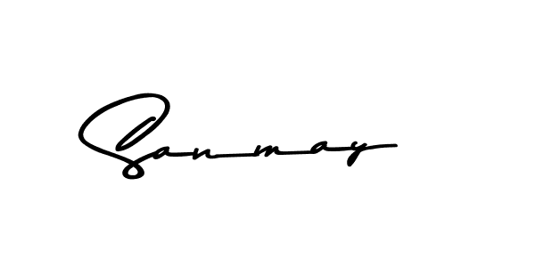 How to make Sanmay name signature. Use Asem Kandis PERSONAL USE style for creating short signs online. This is the latest handwritten sign. Sanmay signature style 9 images and pictures png