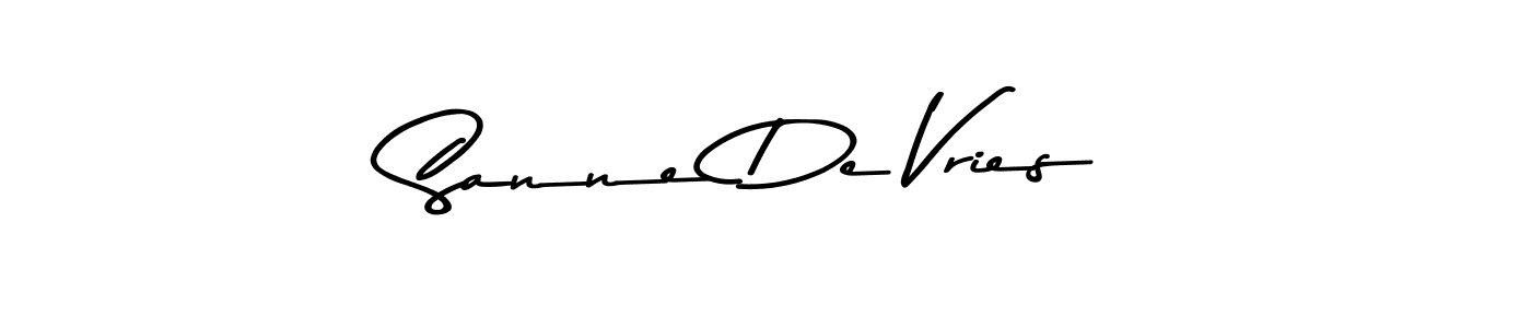 Also we have Sanne De Vries name is the best signature style. Create professional handwritten signature collection using Asem Kandis PERSONAL USE autograph style. Sanne De Vries signature style 9 images and pictures png