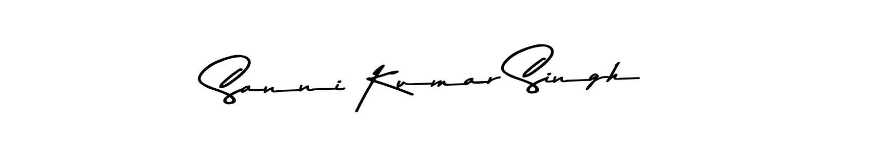 Create a beautiful signature design for name Sanni Kumar Singh. With this signature (Asem Kandis PERSONAL USE) fonts, you can make a handwritten signature for free. Sanni Kumar Singh signature style 9 images and pictures png