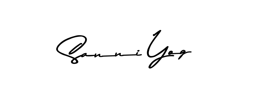 if you are searching for the best signature style for your name Sanni Yog. so please give up your signature search. here we have designed multiple signature styles  using Asem Kandis PERSONAL USE. Sanni Yog signature style 9 images and pictures png