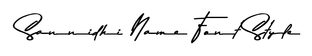 Use a signature maker to create a handwritten signature online. With this signature software, you can design (Asem Kandis PERSONAL USE) your own signature for name Sannidhi Name Font Style. Sannidhi Name Font Style signature style 9 images and pictures png