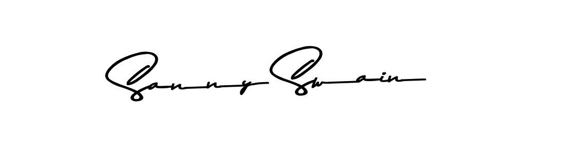 Also You can easily find your signature by using the search form. We will create Sanny Swain name handwritten signature images for you free of cost using Asem Kandis PERSONAL USE sign style. Sanny Swain signature style 9 images and pictures png
