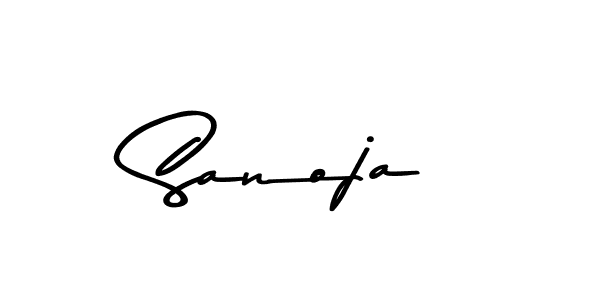 Use a signature maker to create a handwritten signature online. With this signature software, you can design (Asem Kandis PERSONAL USE) your own signature for name Sanoja. Sanoja signature style 9 images and pictures png