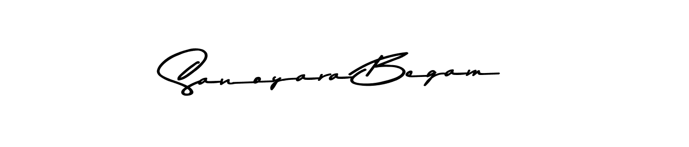 Similarly Asem Kandis PERSONAL USE is the best handwritten signature design. Signature creator online .You can use it as an online autograph creator for name Sanoyara Begam. Sanoyara Begam signature style 9 images and pictures png
