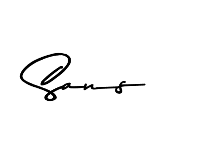 Also we have Sans name is the best signature style. Create professional handwritten signature collection using Asem Kandis PERSONAL USE autograph style. Sans signature style 9 images and pictures png