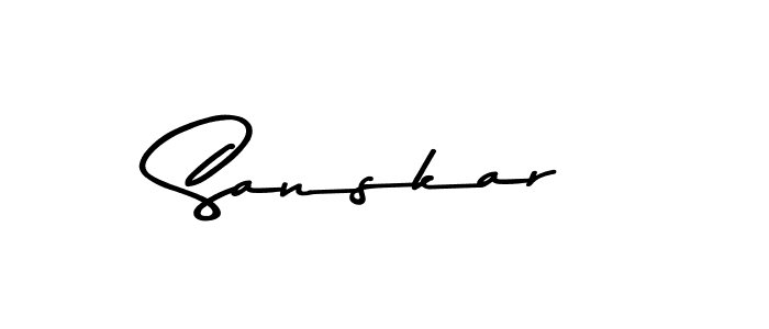 Similarly Asem Kandis PERSONAL USE is the best handwritten signature design. Signature creator online .You can use it as an online autograph creator for name Sanskar. Sanskar signature style 9 images and pictures png