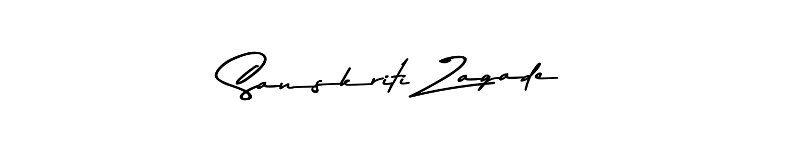 See photos of Sanskriti Zagade official signature by Spectra . Check more albums & portfolios. Read reviews & check more about Asem Kandis PERSONAL USE font. Sanskriti Zagade signature style 9 images and pictures png