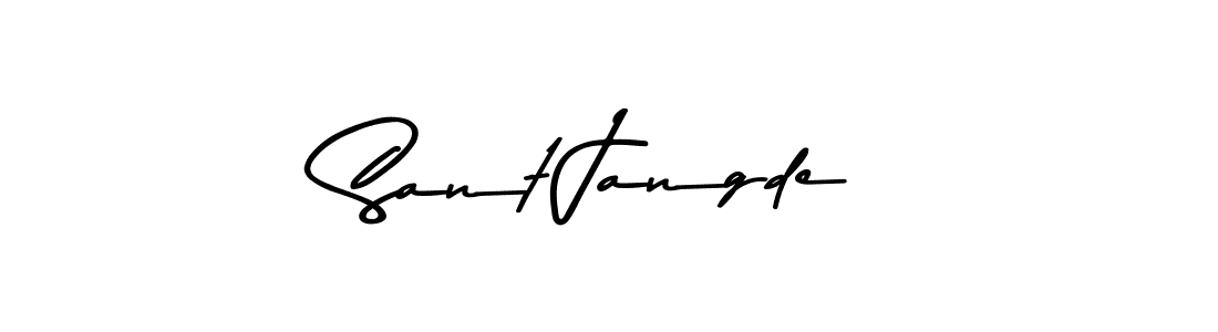 Check out images of Autograph of Sant Jangde name. Actor Sant Jangde Signature Style. Asem Kandis PERSONAL USE is a professional sign style online. Sant Jangde signature style 9 images and pictures png