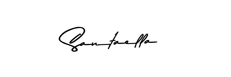 How to make Santaella signature? Asem Kandis PERSONAL USE is a professional autograph style. Create handwritten signature for Santaella name. Santaella signature style 9 images and pictures png