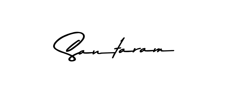 Design your own signature with our free online signature maker. With this signature software, you can create a handwritten (Asem Kandis PERSONAL USE) signature for name Santaram. Santaram signature style 9 images and pictures png