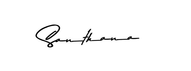 How to make Santhana signature? Asem Kandis PERSONAL USE is a professional autograph style. Create handwritten signature for Santhana name. Santhana signature style 9 images and pictures png