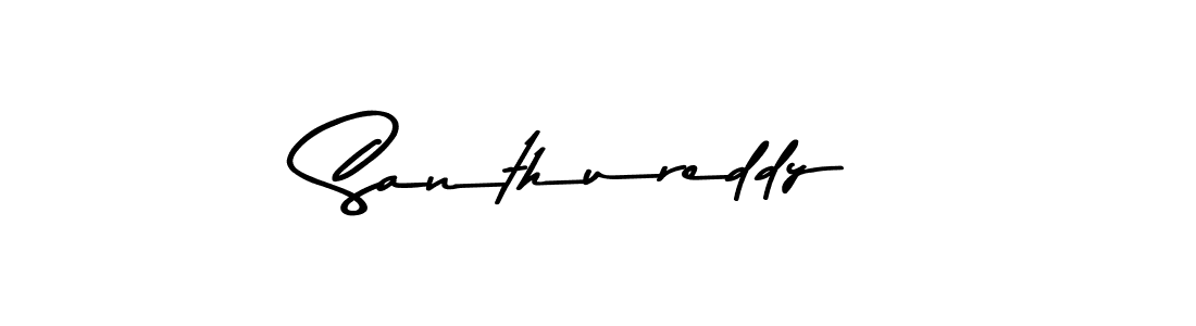 Asem Kandis PERSONAL USE is a professional signature style that is perfect for those who want to add a touch of class to their signature. It is also a great choice for those who want to make their signature more unique. Get Santhureddy name to fancy signature for free. Santhureddy signature style 9 images and pictures png