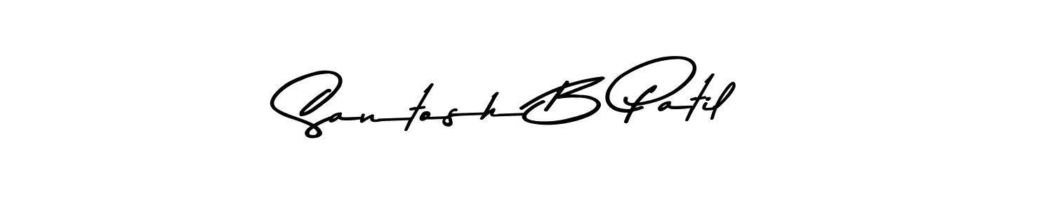 Here are the top 10 professional signature styles for the name Santosh B Patil. These are the best autograph styles you can use for your name. Santosh B Patil signature style 9 images and pictures png