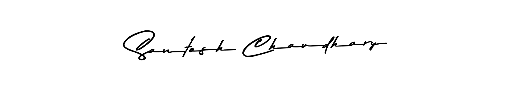 Asem Kandis PERSONAL USE is a professional signature style that is perfect for those who want to add a touch of class to their signature. It is also a great choice for those who want to make their signature more unique. Get Santosh Chaudhary name to fancy signature for free. Santosh Chaudhary signature style 9 images and pictures png