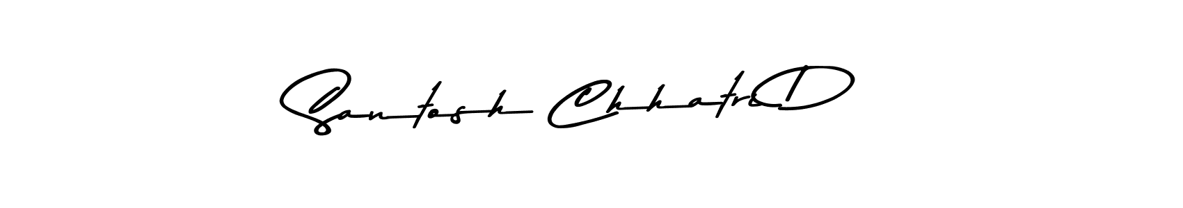 Make a beautiful signature design for name Santosh Chhatri D. Use this online signature maker to create a handwritten signature for free. Santosh Chhatri D signature style 9 images and pictures png