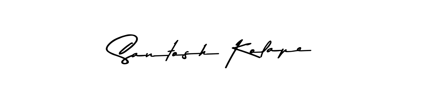 See photos of Santosh Kolape official signature by Spectra . Check more albums & portfolios. Read reviews & check more about Asem Kandis PERSONAL USE font. Santosh Kolape signature style 9 images and pictures png