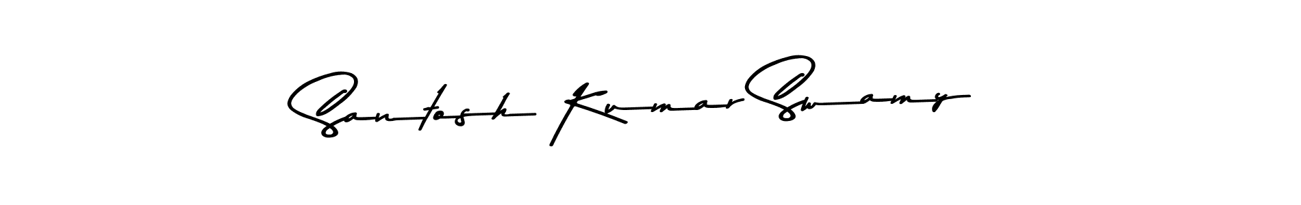 Make a beautiful signature design for name Santosh Kumar Swamy. Use this online signature maker to create a handwritten signature for free. Santosh Kumar Swamy signature style 9 images and pictures png