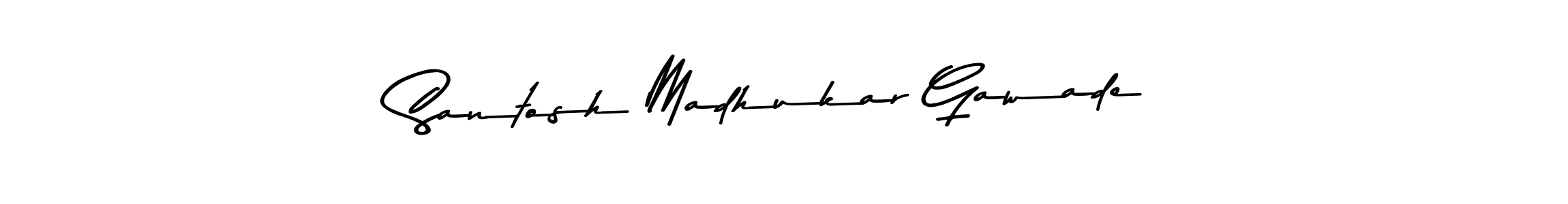 Also we have Santosh Madhukar Gawade name is the best signature style. Create professional handwritten signature collection using Asem Kandis PERSONAL USE autograph style. Santosh Madhukar Gawade signature style 9 images and pictures png