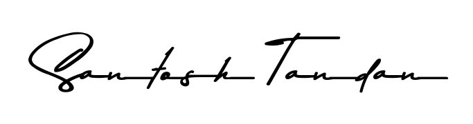 You should practise on your own different ways (Asem Kandis PERSONAL USE) to write your name (Santosh Tandan) in signature. Don't let someone else do it for you. Santosh Tandan signature style 9 images and pictures png