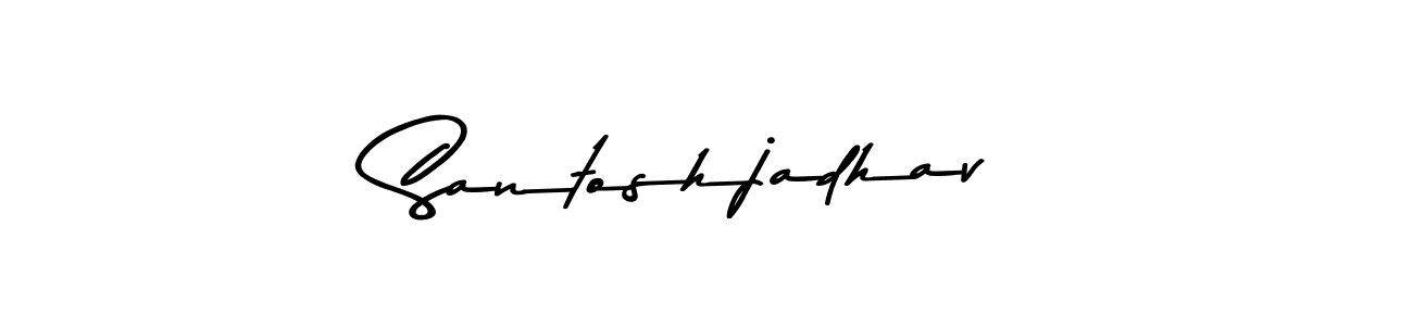 You can use this online signature creator to create a handwritten signature for the name Santoshjadhav. This is the best online autograph maker. Santoshjadhav signature style 9 images and pictures png