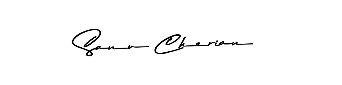 Similarly Asem Kandis PERSONAL USE is the best handwritten signature design. Signature creator online .You can use it as an online autograph creator for name Sanu Cherian. Sanu Cherian signature style 9 images and pictures png