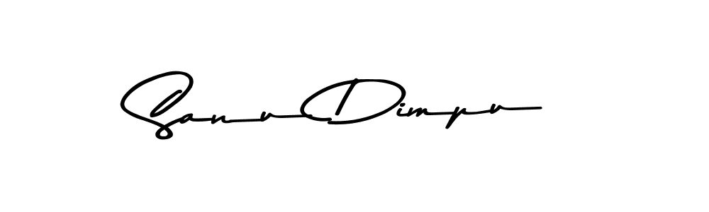 You should practise on your own different ways (Asem Kandis PERSONAL USE) to write your name (Sanu Dimpu) in signature. don't let someone else do it for you. Sanu Dimpu signature style 9 images and pictures png