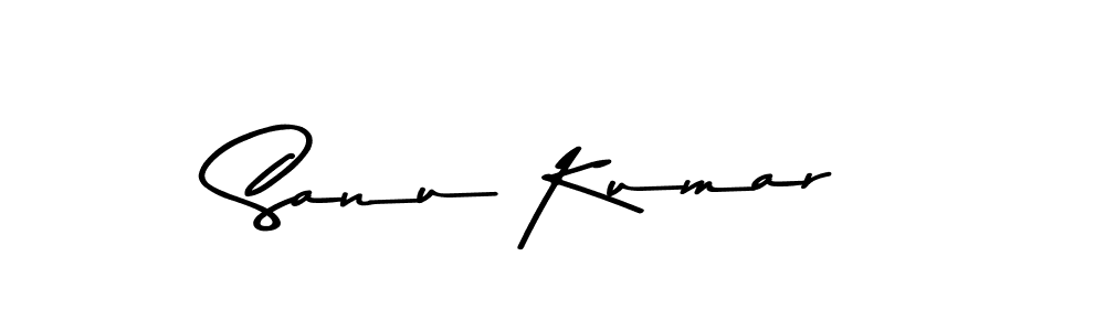 Use a signature maker to create a handwritten signature online. With this signature software, you can design (Asem Kandis PERSONAL USE) your own signature for name Sanu Kumar. Sanu Kumar signature style 9 images and pictures png