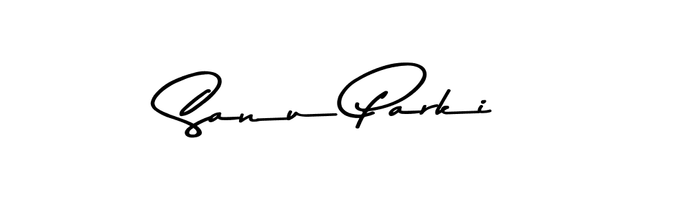 The best way (Asem Kandis PERSONAL USE) to make a short signature is to pick only two or three words in your name. The name Sanu Parki include a total of six letters. For converting this name. Sanu Parki signature style 9 images and pictures png