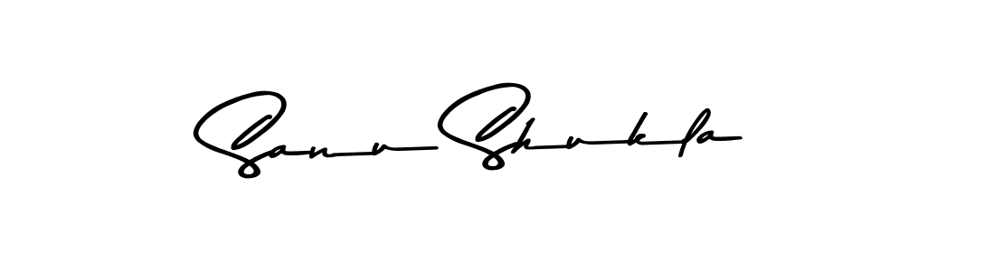 Sanu Shukla stylish signature style. Best Handwritten Sign (Asem Kandis PERSONAL USE) for my name. Handwritten Signature Collection Ideas for my name Sanu Shukla. Sanu Shukla signature style 9 images and pictures png