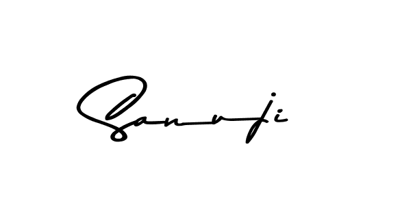 Asem Kandis PERSONAL USE is a professional signature style that is perfect for those who want to add a touch of class to their signature. It is also a great choice for those who want to make their signature more unique. Get Sanuji name to fancy signature for free. Sanuji signature style 9 images and pictures png
