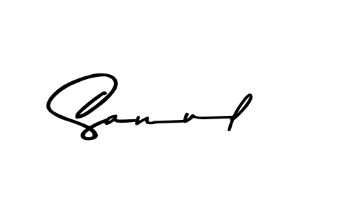 if you are searching for the best signature style for your name Sanul. so please give up your signature search. here we have designed multiple signature styles  using Asem Kandis PERSONAL USE. Sanul signature style 9 images and pictures png