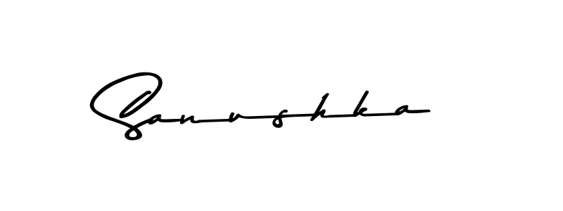 Create a beautiful signature design for name Sanushka. With this signature (Asem Kandis PERSONAL USE) fonts, you can make a handwritten signature for free. Sanushka signature style 9 images and pictures png