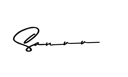 Design your own signature with our free online signature maker. With this signature software, you can create a handwritten (Asem Kandis PERSONAL USE) signature for name Sanuu. Sanuu signature style 9 images and pictures png